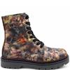 HEAVENLY FEET WOMENS ZIP LACE ANKLE BOOT - BRONZE PEONY